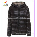 90/10 black down jackets women with hood